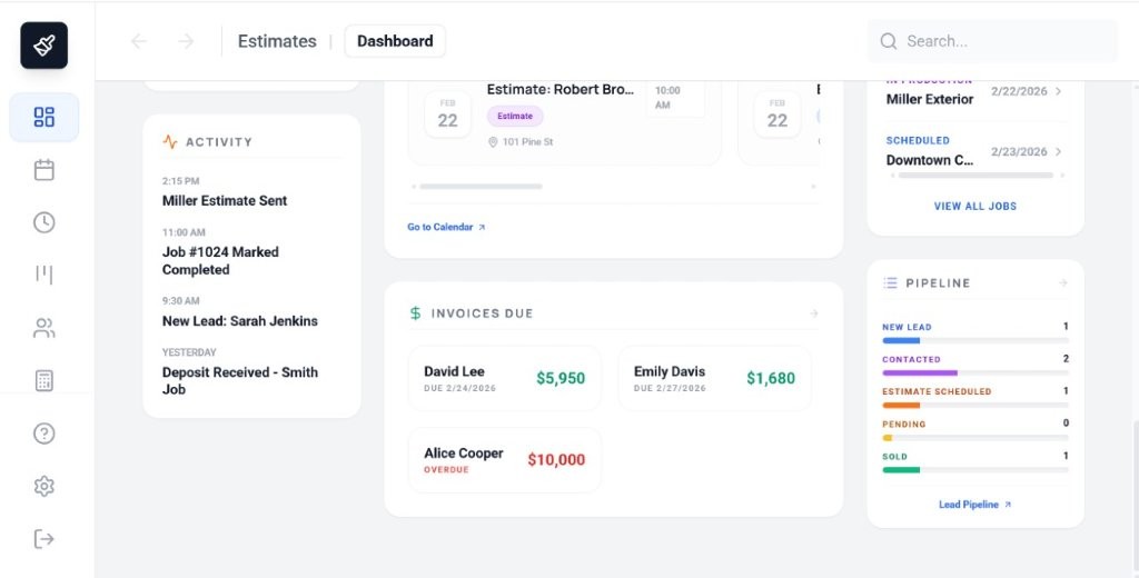 Screenshot Dashboard View 4